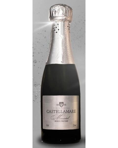 Imagem de Espumante MINI CASTELLAMARE BRANCO  moscatel 187ml