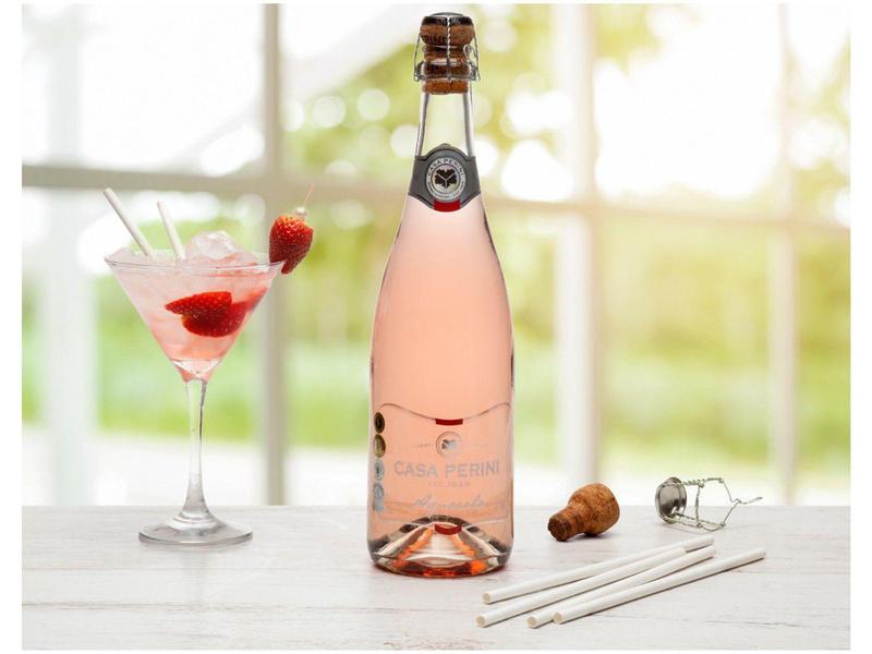 Imagem de Espumante Moscatel Rosé Doce Casa Perini - Aquarela 750ml