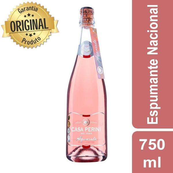 Espumante Perini Aquarela Rosé 750ml - Casa Perini Espumante Perini Aquarela Rosé 750ml - Casa Perini