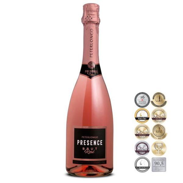 Imagem de Espumante peterlongo presence brut rosé 750ml c/6