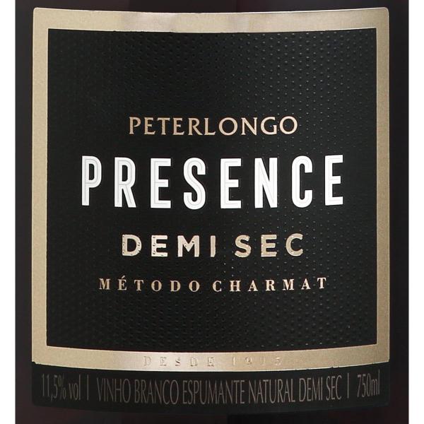 Imagem de Espumante peterlongo presence demi-sec branco 750ml c/6