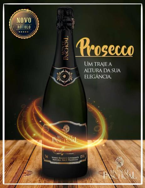 Imagem de Espumante Prosecco Brut Branco 187 ML - Monte Paschoal (88933)