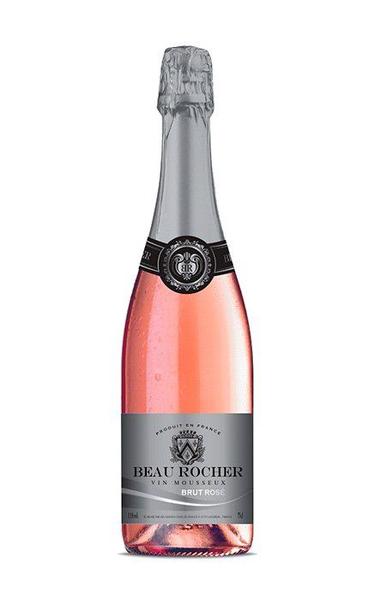 Espumante Rosé Beau Rocher Brut-750ml - LGCF Imagem de Espumante Rosé Beau Rocher Brut-750ml
