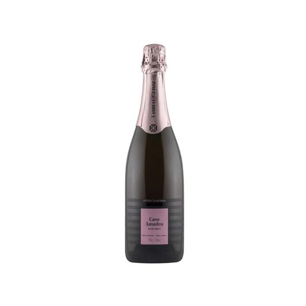 Imagem de Espumante Rosé Brasileiro Cave Amadeu Brut 750ml