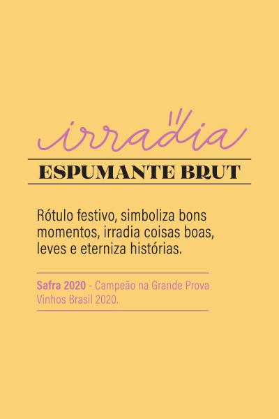 Imagem de Espumante Rosé Brut Irradia Audace Wine