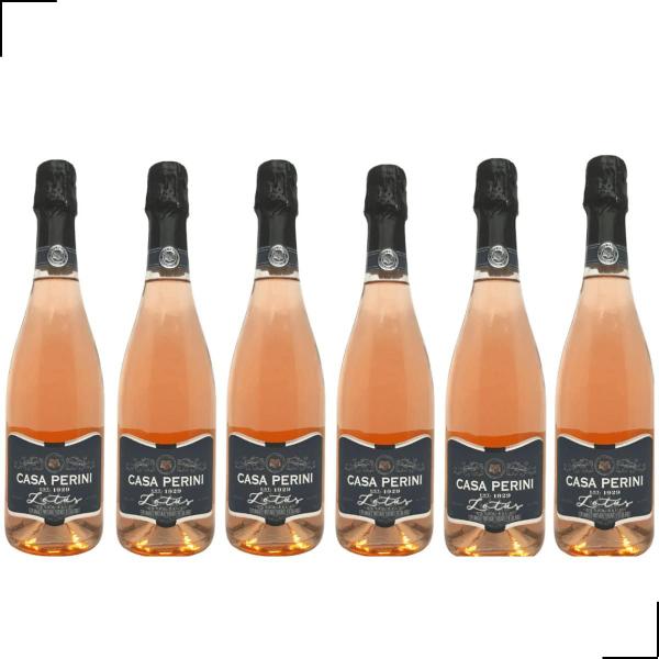 Imagem de Espumante Rose Extra Brut Lotus Casa Perini 750ml Caixa 6un