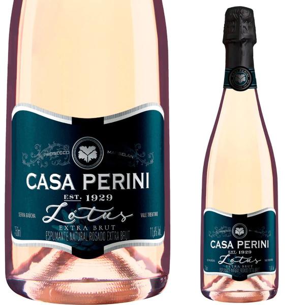 Espumante Rose Extra Brut Lotus Casa Perini 750ml Imagem de Espumante Rose Extra Brut Lotus Casa Perini 750ml