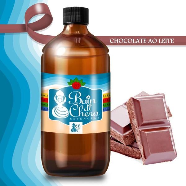 Essência Aromática Conc. Vela 500Ml - Chocolate Ao Leite - Bain Di Chero Imagem de Essência Aromática Conc. Vela 500Ml - Chocolate Ao Leite