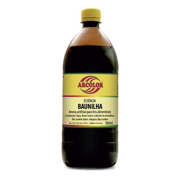 Imagem de Essência Artificial Baunilha Escura Arcolor 960mL