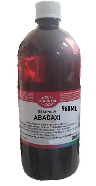 Essência Artificial Comestível 960ml Arcolor Sabor Abacaxi Imagem de Essência Artificial Comestível 960ml Arcolor Sabor Abacaxi