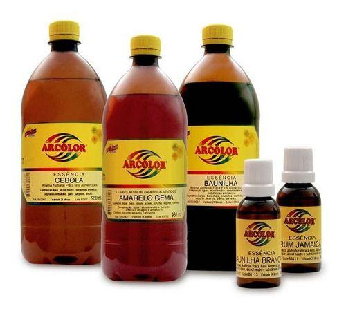 Essência Artificial Comestível 960ml Arcolor Sabor Abacaxi Imagem de Essência Artificial Comestível 960ml Arcolor Sabor Abacaxi