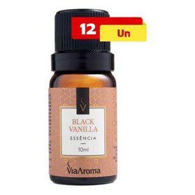 Imagem de Essência Black Vanilla 12 X 10ml - Via Aroma