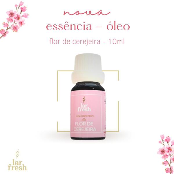 Essência Concentrada Pura Vegana 10 Ml Flor de Cerejeira Lar Fresh Imagem de Essência Concentrada Pura Vegana 10 Ml Flor de Cerejeira Lar Fresh