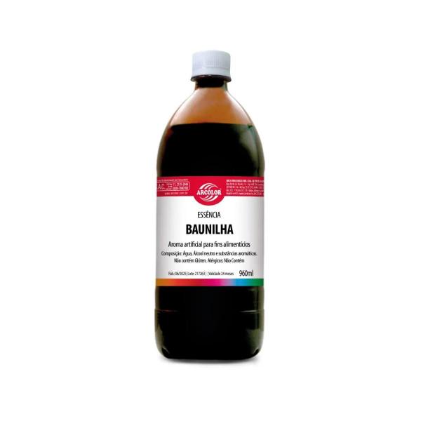 Essência de baunilha 960ml arcolor Imagem de Essência de baunilha 960ml arcolor