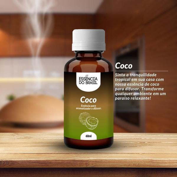 Imagem de Essência De Coco 60Ml Aromatizadores, Difusores E Velas