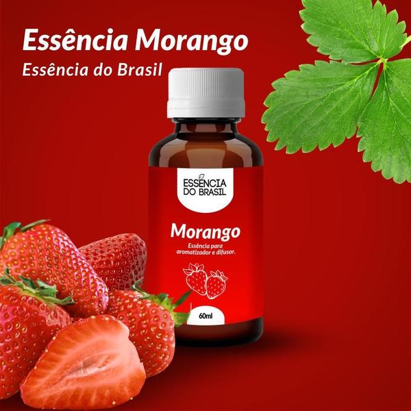 Imagem de Essência De Morango 60Ml Aromatizadores, Difusores E Velas