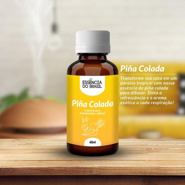 Imagem de Essência De Pia Colada 60Ml Aromatizadores Difusores Velas