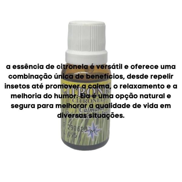 Imagem de Essência Líquida Citronela Para Aromatizador Difusor 15 Ml