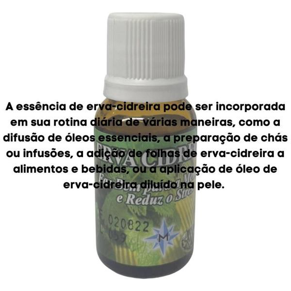 Imagem de Essência Líquida Erva Cidreira Aromatizador  Difusor 15 ml