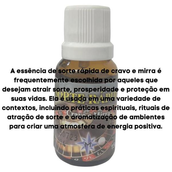 Imagem de Essência Líquida Sorte Rápida Aromatizador Difusor 15 ml