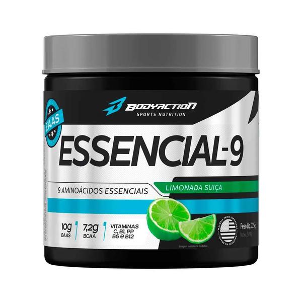 Imagem de Essencial-9 Aminoácidos Essenciais 225g - Bodyaction