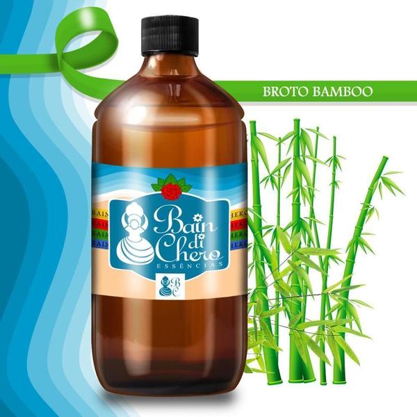 Essencias Aromatizantes Hidrossoluveis Broto De Bamboo 1 L - Bain Di Chero Imagem de Essencias Aromatizantes Hidrossoluveis Broto De Bamboo 1 L