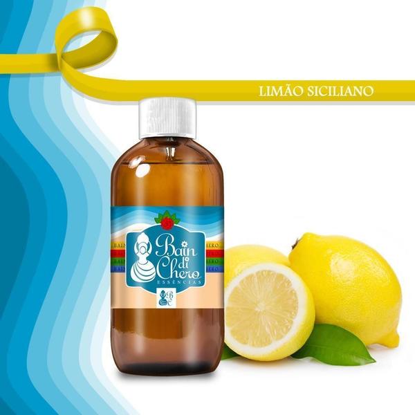 Essencias Aromatizantes Para Vela Limao Siciliano 100Ml - Bain Di Chero Imagem de Essencias Aromatizantes Para Vela Limao Siciliano 100Ml