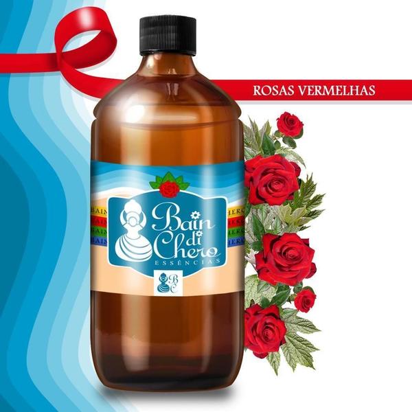 Imagem de Essencias Aromatizantes Para Velas Rosas Vermelhas 1 L