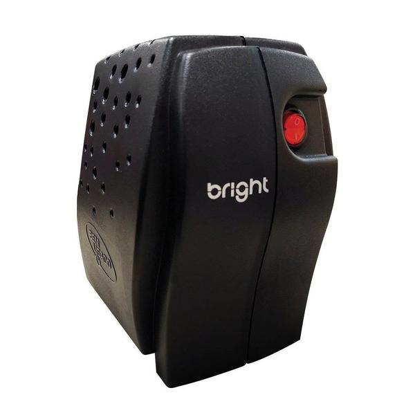 Imagem de Estabilizador Bright PE576, 500VA, Preto, Entrada Bivolt, Saída 115V