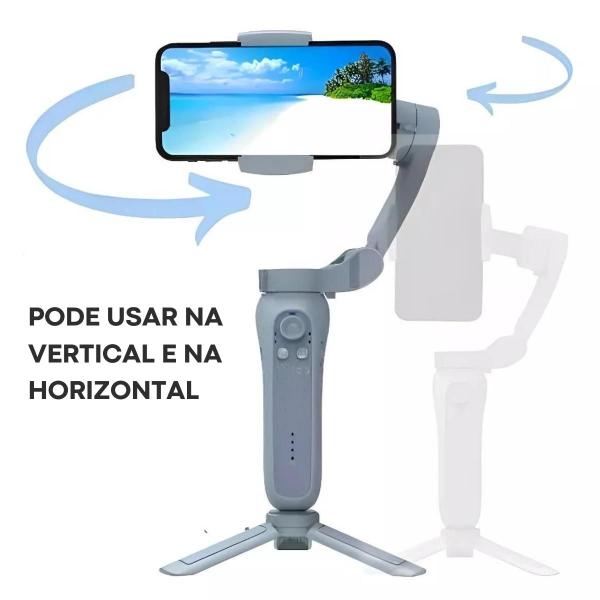 Imagem de Estabilizador Gimbal de Celular Profissional L7Cpro com 3 Eixos Dobráveis