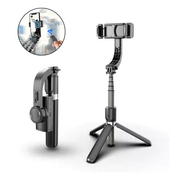 Imagem de Estabilizador Gimbal L08 para Celular - Preto