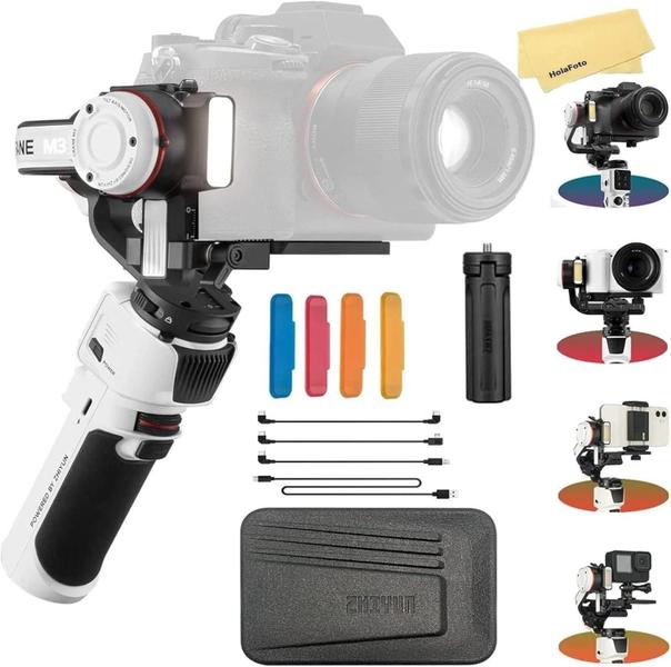 Imagem de Estabilizador Gimbal Zhiyun Crane-M3 Portátil Para Câmeras