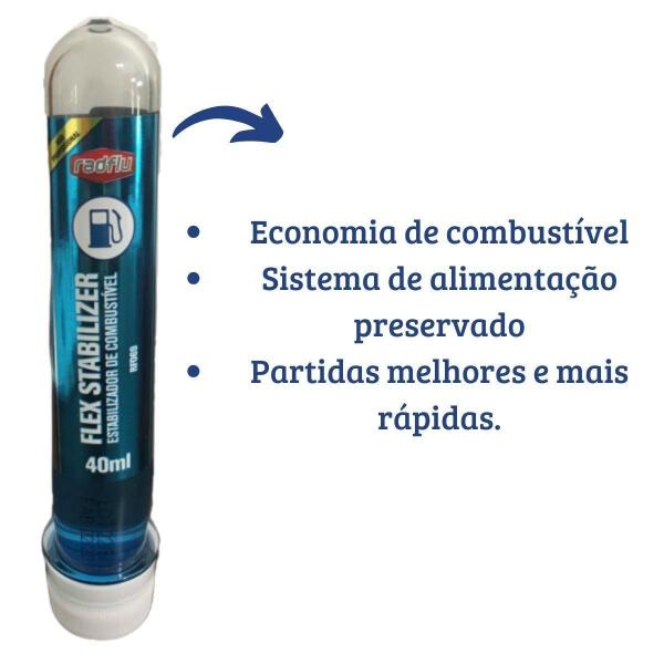 Imagem de Estabilizador Otimizador Combustível Flex 40Ml Radflu