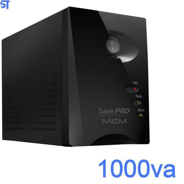 Imagem de Estabilizador Save Pro Mcm 1000Va 220 Para 220V