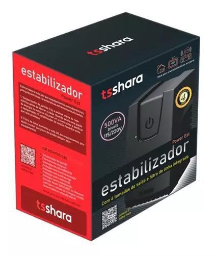 Imagem de Estabilizador Ts Shara 500va Powerest B-volt Saída 115v 9016