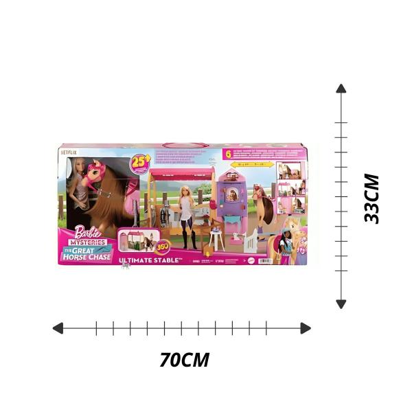 Estabulo dos Sonhos Barbie HXJ44 - Mattel Imagem de Estabulo dos Sonhos Barbie HXJ44 - Mattel