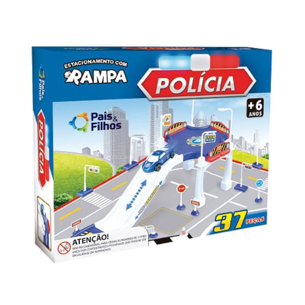 Imagem de Estacionamento com Rampa Polícia - Pais e Filhos