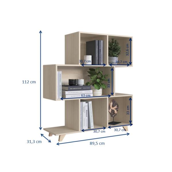 Imagem de Estante 3 Andares Linha Aurora - Be Mobiliário