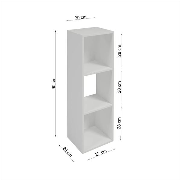 Imagem de Estante 3 Nichos 90cm Torre Falkk