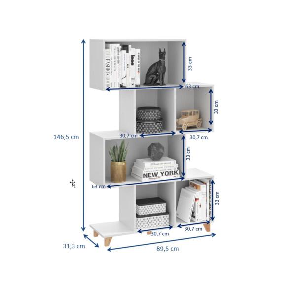 Imagem de Estante 4 Andares Linha Aurora - Be Mobiliário