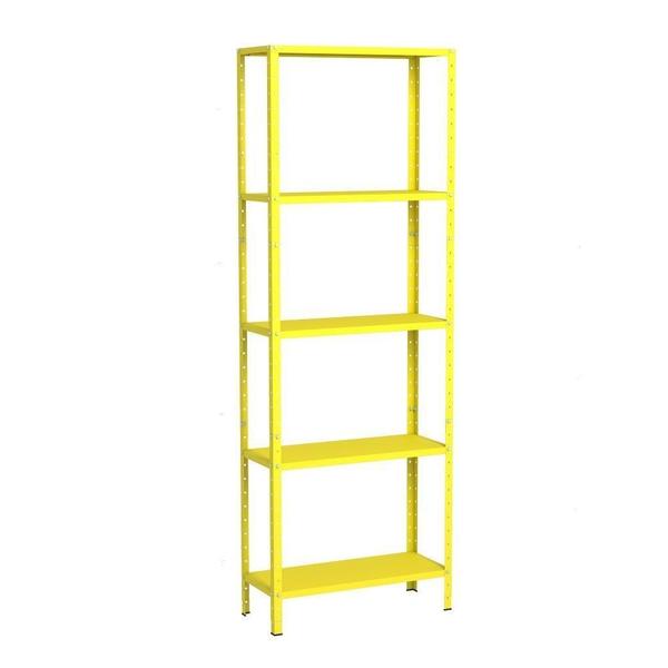 Estante Aço 5 Prateleiras Livros Cozinha Quarto Eaf014 - ELITE AÇO Imagem de Estante Aço 5 Prateleiras Livros Cozinha Quarto Eaf014