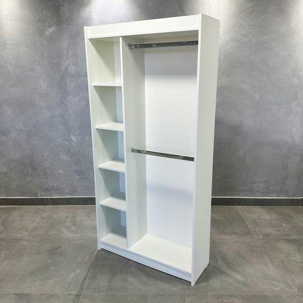 Imagem de Estante Arara Nicho Lateral Branco 185X92X32Cm - Deep