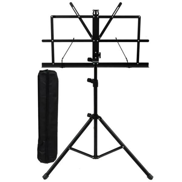 Estante De Partitura Dobrável Com Bolsa Para Transporte - MXT Imagem de Estante De Partitura Dobrável Com Bolsa Para Transporte