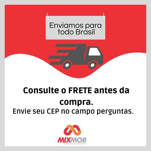 Imagem de Estante Dupla Flex Aço Prateleira Reforçada 176x92x30 Kit com 3