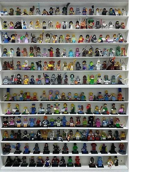 Imagem de Estante Expositor Para 180 Bonecos Minifigures - Star Wars