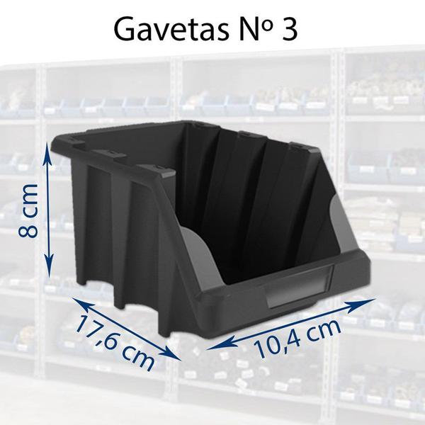 Imagem de Estante Gaveteiro com 108 Gavetas N. 3 Presto