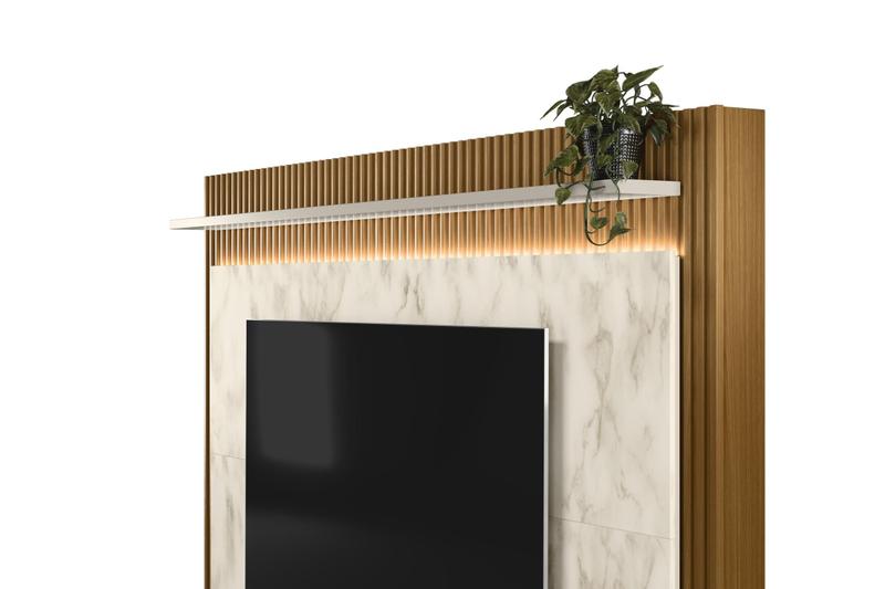 Imagem de Estante Home Guararapes para TV 75'' Nature/Petra - Linea