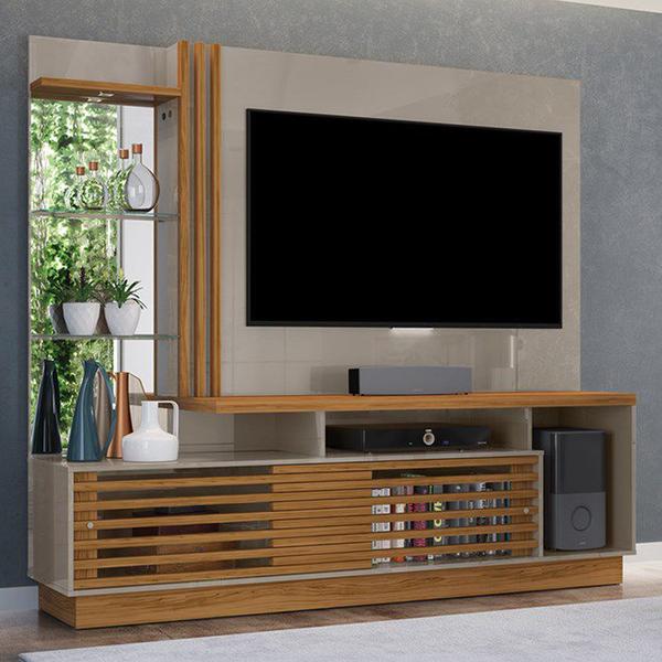 Imagem de Estante Home Para TV 60 Polegadas 6431 Fendi Naturale Madetec