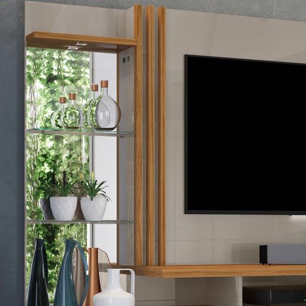 Imagem de Estante Home Para TV 60 Polegadas 6431 Fendi Naturale Madetec