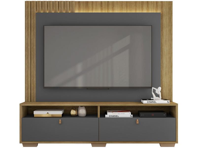Estante Home para TV 70" 2 Portas Caemmun Fox 2.0